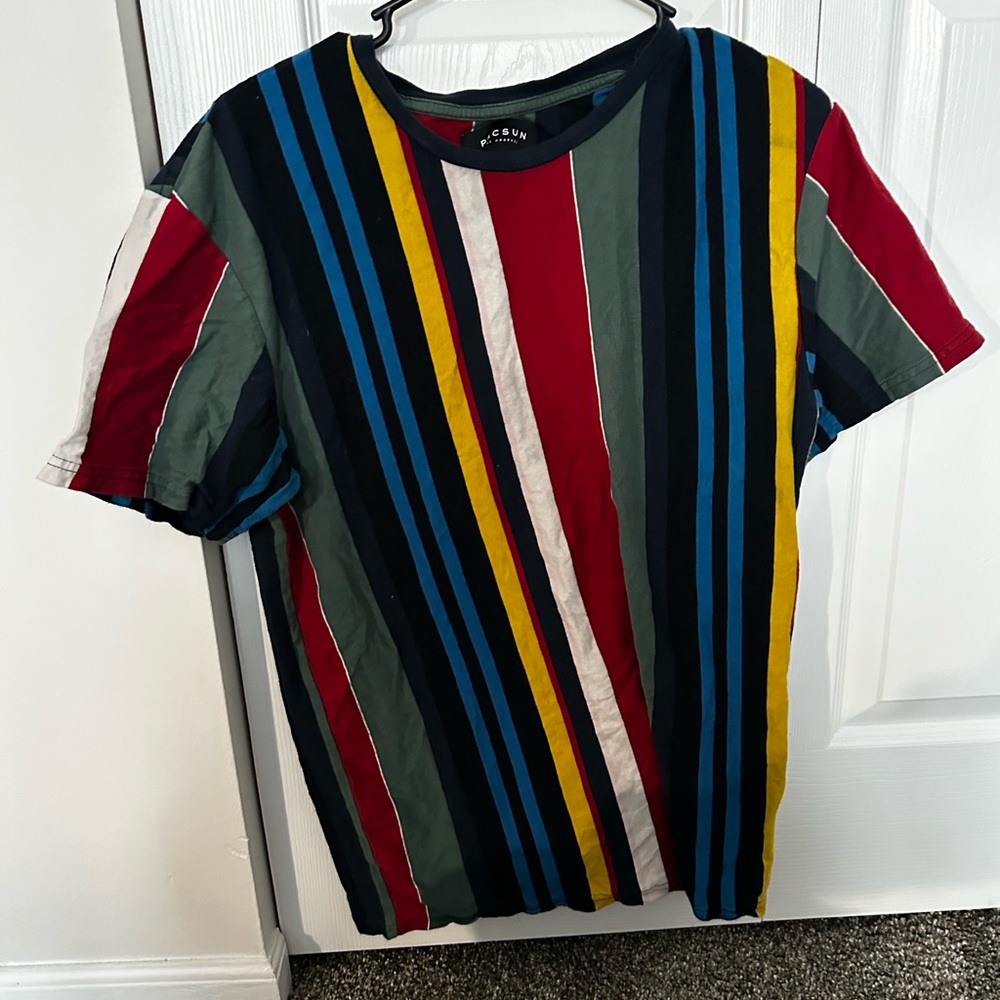 Multicolored striped shirt